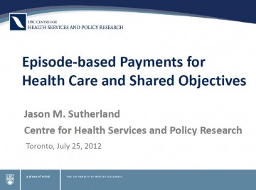 Episode Based Payments July 2012
